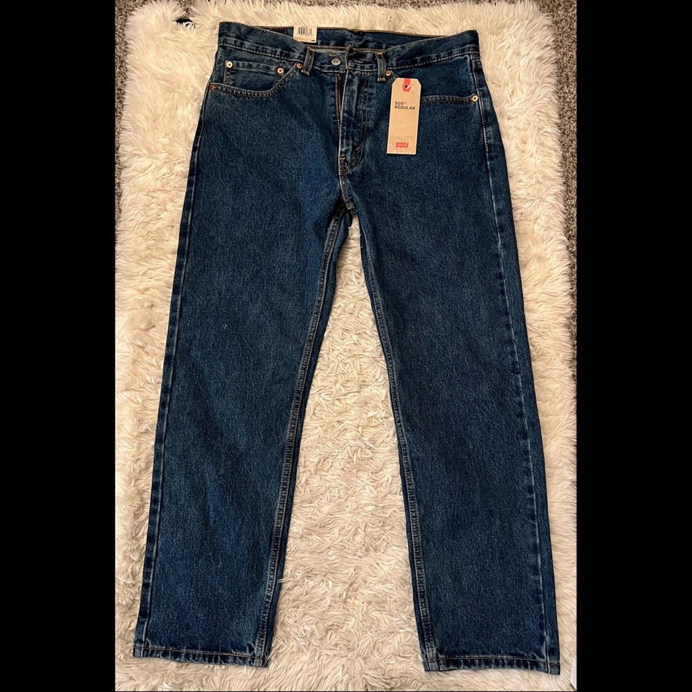 Levi Strauss 505 Regular Fit Jeans 34x30